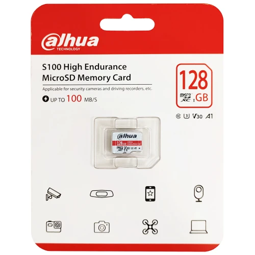 Atminties kortelė TF-S100/128GB microSD UHS-I DAHUA
