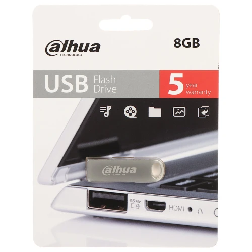 USB-U106-20-8GB 8GB DAHUA' atmintukas
