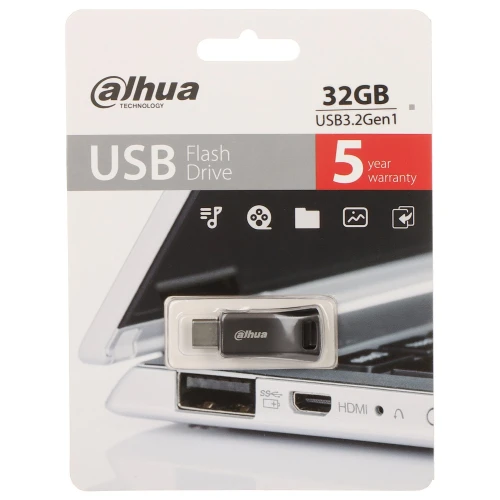 USB-P639-32-32GB 32GB DAHUA' atmintukas