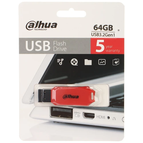 USB-U176-31-64G 64GB DAHUA' USB atmintinė