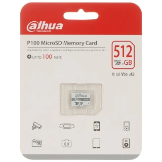 Atminties kortelė TF-P100/512GB microSD UHS-I, SDXC 512GB DAHUA