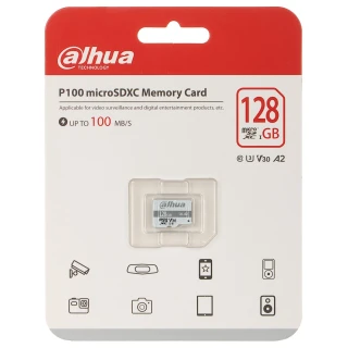 Atminties kortelė TF-P100/128GB microSD UHS-I, SDXC 128GB DAHUA