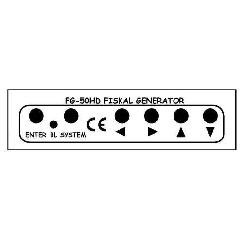 OSD ženklų generatorius FG-50HD