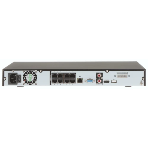 IP įrašytuvas NVR4208-8P-4KS2/L 8 kanalų + 8-portų POE switch DAHUA