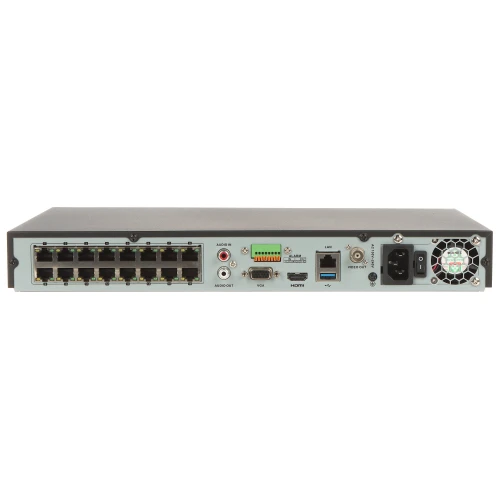 IP įrašytuvas DS-7616NXI-I2/16P/S(C) 16 kanalų +16-portų POE ACUSENSE Hikvision perjungiklis