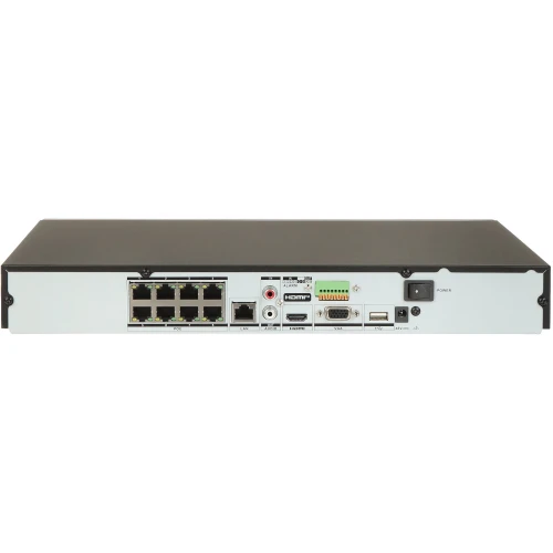 IP įrašytuvas DS-7608NXI-K2/8P 8 kanalai, 8 PoE ACUSENSE Hikvision
