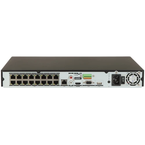 IP įrašytuvas DS-7616NXI-K2/16P 16 kanalų, 16 PoE ACUSENSE Hikvision