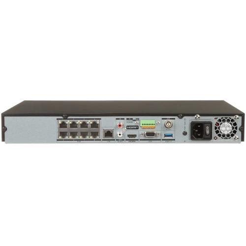 IP įrašytuvas DS-7608NXI-I2/8P/S(E) 8 kanalai, 8 PoE ACUSENSE Hikvision