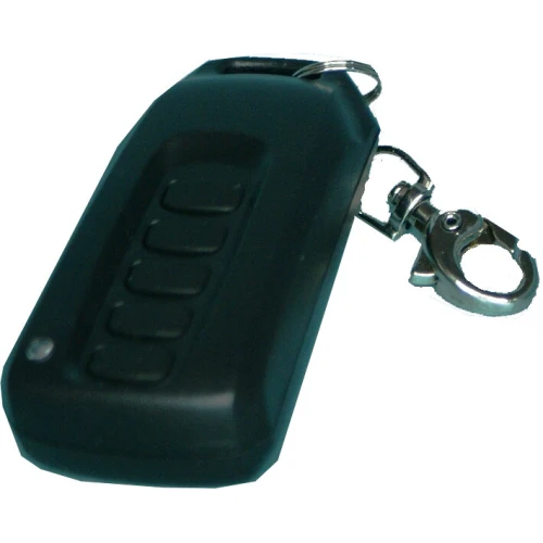 Pilot Ropam Keyfob-Aero-B to kompaktowe urządzenie z czterema przyciskami, służące do zdalnego sterowania systemami alarmowymi. Elegancki design pilota Keyfob-Aero-B sprawia, że jest wygodny w codziennym użytkowaniu.
