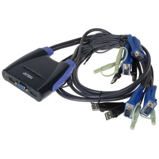 VGA + USB jungiklis CS-64US