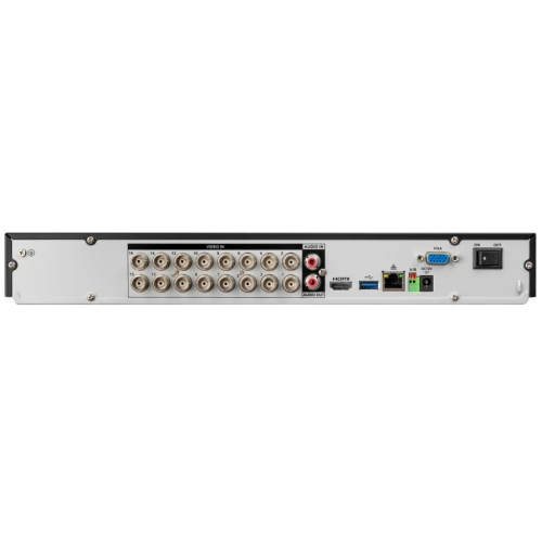 BCS-L-XVR1601-V 16 kanalų įrašymo įrenginys su vienu disku, palaikantis 5 sistemas HDCVI/AHD/TVI/ANALOG/IP