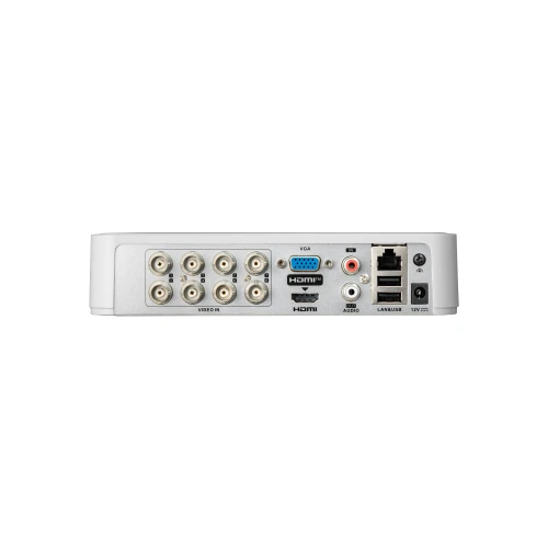 BCS-V-SXVR0801 8 kanalų įrašymo įrenginys su vienu disku, palaikantis 5 sistemas HDCVI/AHD/TVI/ANALOG/IP