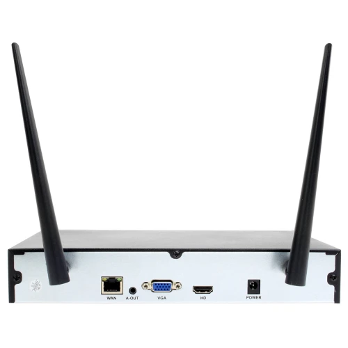 Belaidis tinklo Wifi IP 8 kanalų įrašytuvas KEEYO LV-NVR8W-V