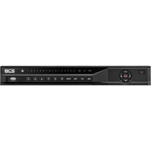 BCS-L-NVR3202-A-4K IP įrašytuvas su 32 kanalais, 2 diskais, 32Mpx, HDMI, 4K, BCS LINE