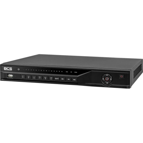 BCS-L-NVR3202-A-4K IP įrašytuvas su 32 kanalais, 2 diskais, 32Mpx, HDMI, 4K, BCS LINE