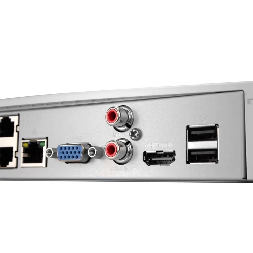 BCS-L-SNVR0801-4KE-8P 8 kanalų 8MPx IP registratorius iš BCS Line prekės ženklas