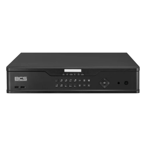 BCS-P-NVR6408R-A-4K-III 64 kanalų 12Mpx IP registratorius