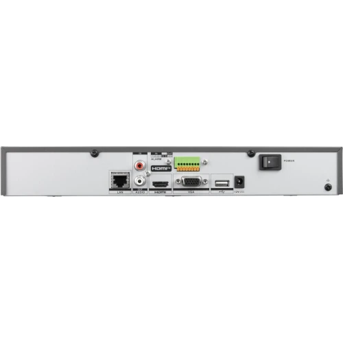 BCS-V-NVR1601-A-4KE(2) IP registratorius, 16 kanalų, 1 diskas, 8 Mpx.