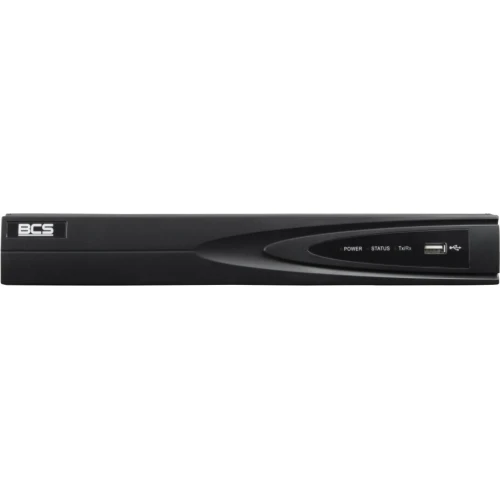 BCS-V-NVR1601-A-4KE(2) IP registratorius, 16 kanalų, 1 diskas, 8 Mpx.