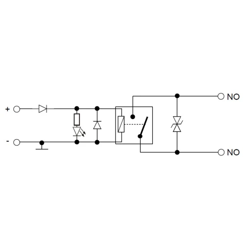 Relė modulis su jungikliu PK1-12-ZS