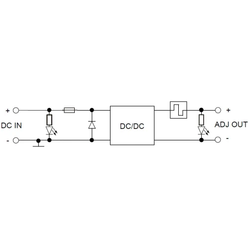 PZU-4810-D2 DC/DC keitiklio modulis