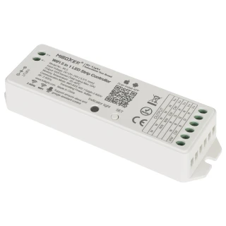 LED apšvietimo valdiklis LED-RGBW-WC/WIFI Wi-Fi, 2.4 GHz, RGBCCT (RGBWW) 12... 24V DC MiBOXER / Mi-Light