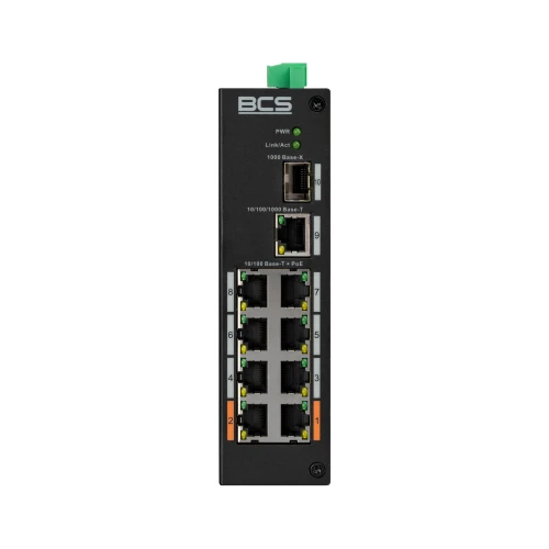 SWITCH POE BBCS-L-SP0801G-1SFP(2) 9 portų", kuris yra kategorijoje 'Sprzęt IT / LAN, WLAN / Switche'