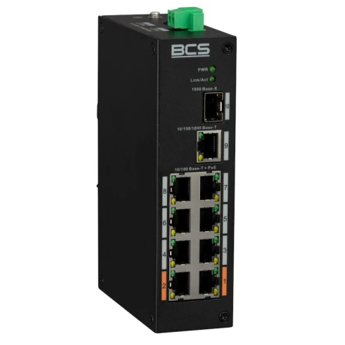 SWITCH POE BBCS-L-SP0801G-1SFP(2) 9 portų", kuris yra kategorijoje 'Sprzęt IT / LAN, WLAN / Switche'