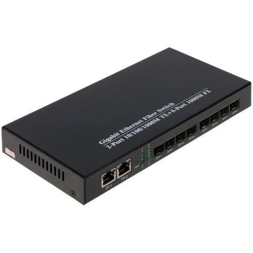 Switch SFP EXPERT-SFP-8/2 10-portų", kuris yra kategorijoje 'Monitoring / Akcesoria do monitoringu / Sprzęt sieciowy'