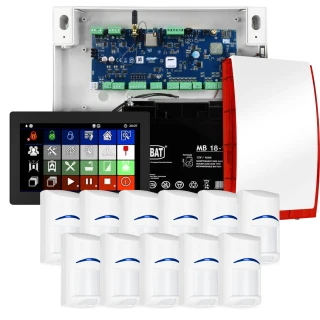 Signalizacijos sistema Ropam NeoLTE-IP-64, 11x jutiklis BOSCH, TPR-7B, GSM, Wi-Fi