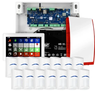 Signalizacijos sistema Ropam NeoLTE-IP-64, 14x jutiklis BOSCH, TPR-7W, GSM, Wi-Fi