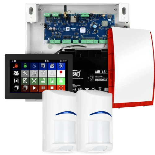 Signalizacijos sistema Ropam NeoLTE-IP-64, 2x jutiklis BOSCH, TPR-7B, GSM, Wi-Fi