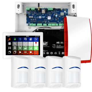 Ropam NeoLTE-IP-64 apsaugos sistema, 4x BOSCH jutiklis, TPR-7W, GSM, Wi-Fi