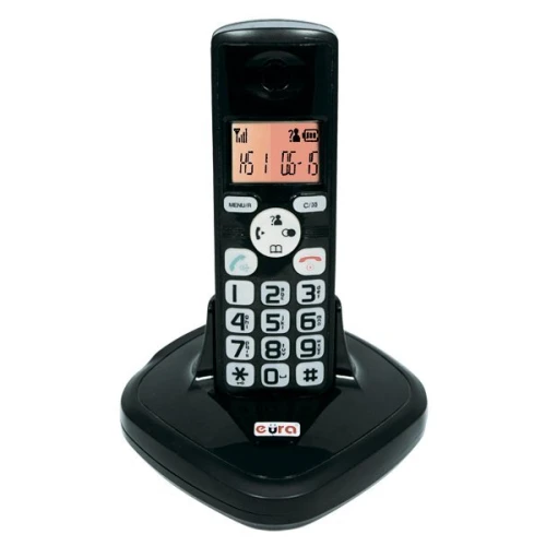 EURA CL-3622B belaidis vieno šeimos namų videofonas - juodas