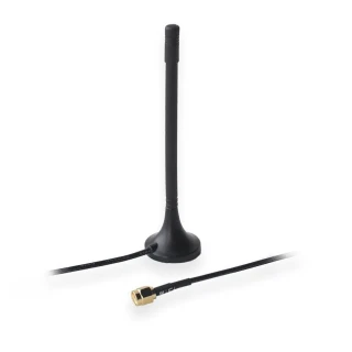 Teltonika 003R-00230 | WiFi Antena | Magnet, 2dBi, 1,5m kabelis, RP-SMA