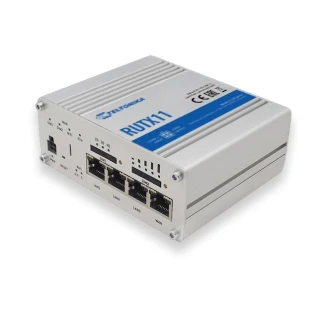 Teltonika RUTX11 | Profesionalus pramoninis 4G LTE maršrutizatorius | Cat 6, Dual Sim, 1x Gigabit WAN, 3x Gigabit LAN, WiFi 802.11 AC