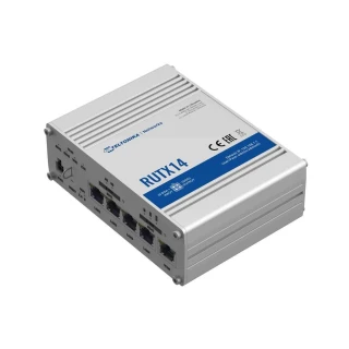 Teltonika RUTX14 | Profesionalus pramoninis 4G LTE maršrutizatorius | Cat 12, Dual Sim, 1x Gigabit WAN, 4x Gigabit LAN, WiFi 802.11 AC Wave 2