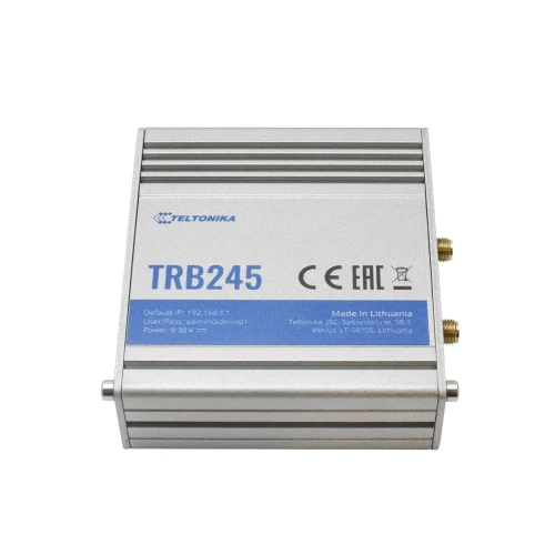 Teltonika TRB245 | Gateway, LTE vartai | Cat 4, LTE, RS232/RS485, GPS