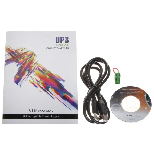 AT-UPS1000-LCD 1000VA UPS maitinimo šaltinis