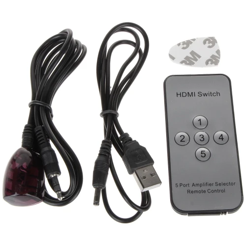 HDMI-SW-5/1P perjungiklis