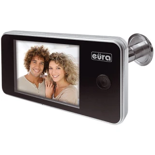 Videoregistratorius durims EURA VDP-01C1 ERIS SIDABRINIS 3,2'' LCD