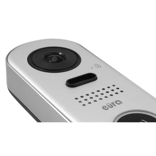 EURA VDP-62A5 WHITE "2EASY" vaizdo durų telefonas - vienai šeimai, LCD 4,3", baltas, paviršinis