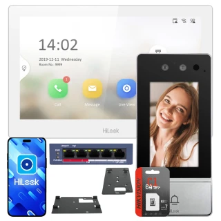 HiLook vaizdo domofonas Hikvision IP-VIS-ULTRA