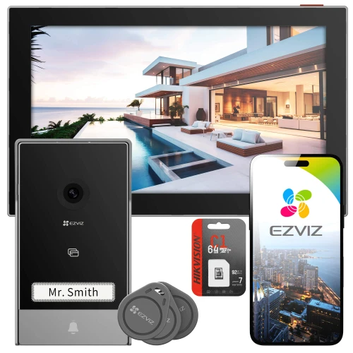 WiFi vaizdo durų telefonas EZVIZ HP7