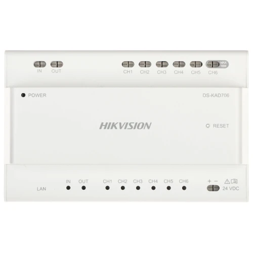 DS-KAD706 perjungiklis 2 laidų vaizdo durų telefonams HIKVISION