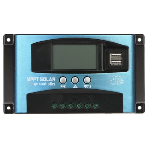 Saulės akumuliatoriaus įkrovimo reguliatorius SCC-100A-MPPT-LCD-M2
