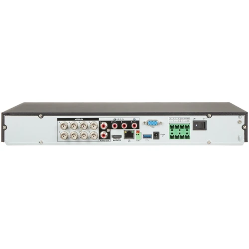 AHD, HD-CVI, HD-TVI, CVBS, TCP/IP XVR7208A-4K-I3 8 kanalų WizSense DAHUA įrašytuvas