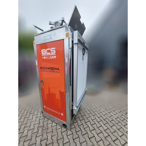 BCS MOBILCAM BCS-PS2X305W stebėjimo bokštas su saulės paneliais