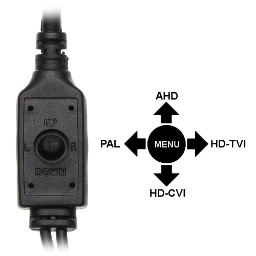 Slaptavaičio kamera AHD, HD-CVI, HD-TVI, CVBS APTI-H50YK-37 2Mpx / 5Mpx 3.7 mm APTI
