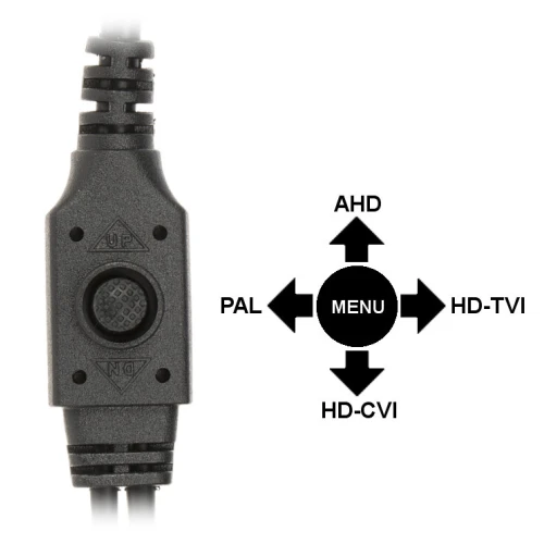 Vandalizmo atspari kamera AHD, HD-CVI, HD-TVI, PAL APTI-H24V31-2812W-Z - 1080p 2.8 ... 12 mm - MOTOZOOM